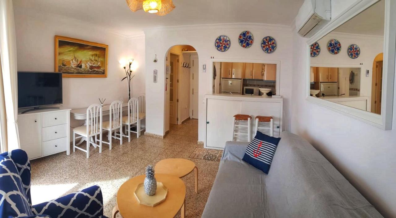 Beachfront Apartment Madrid 709 Torrox Bagian luar foto