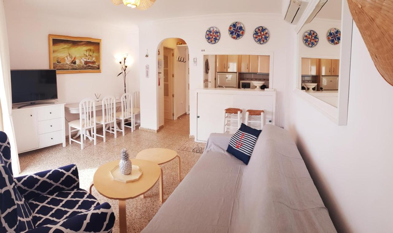 Beachfront Apartment Madrid 709 Torrox Bagian luar foto