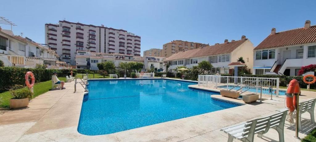 Beachfront Apartment Madrid 709 Torrox Bagian luar foto